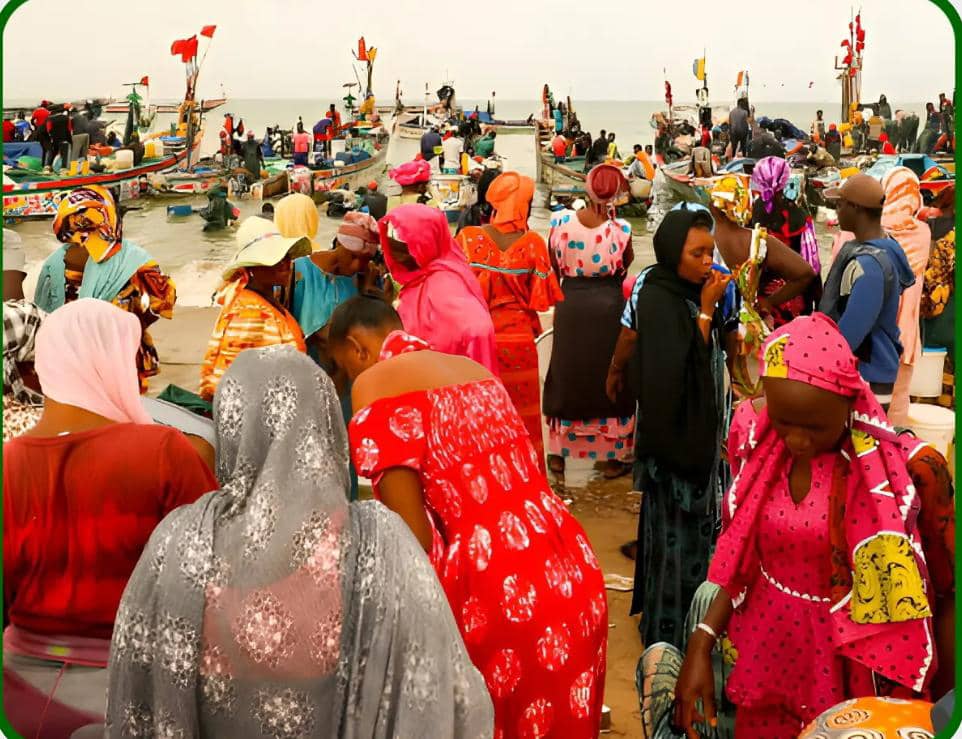Marché local de Mbour - Communauté dynamique